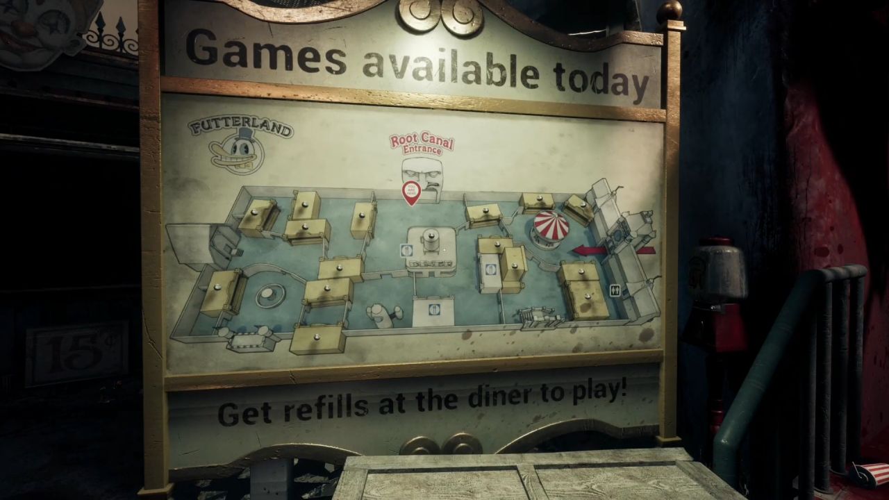 The Outlast Trials, Guide, Layout of the Fun Park, PC, Gameplay, Screenshot, NoobFeed
